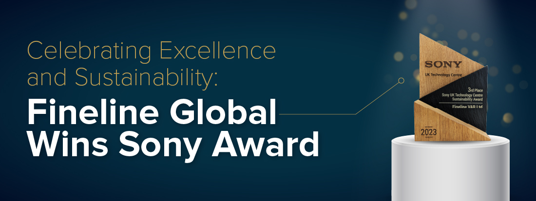 Fineline Global Wins Sony Award