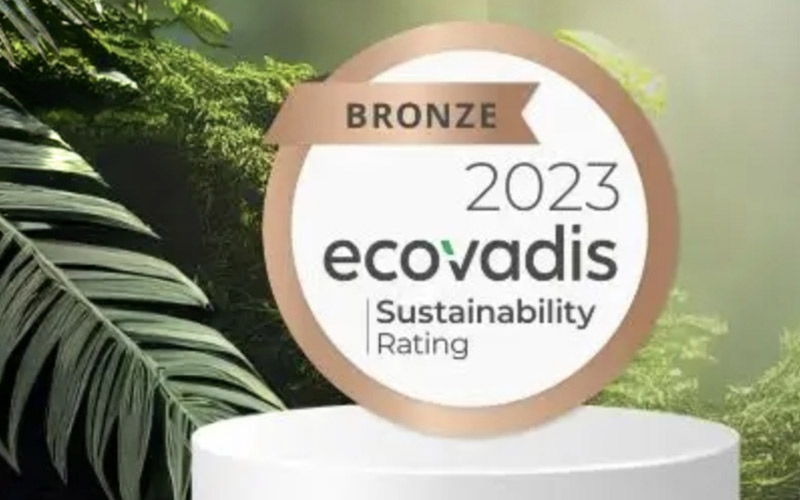 EcoVadis bronze sustainability rating 2023