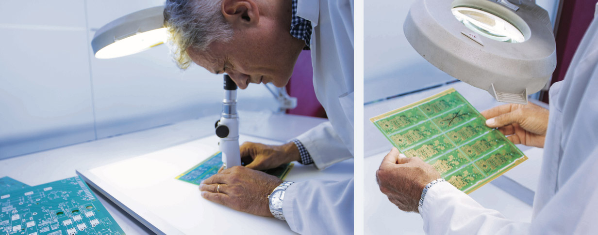 Final PCB quality control